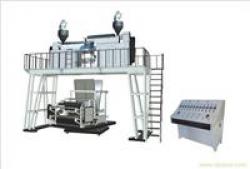 兩層共擠PP-CPP下（xià）吹（chuī）水冷吹膜（mó）機