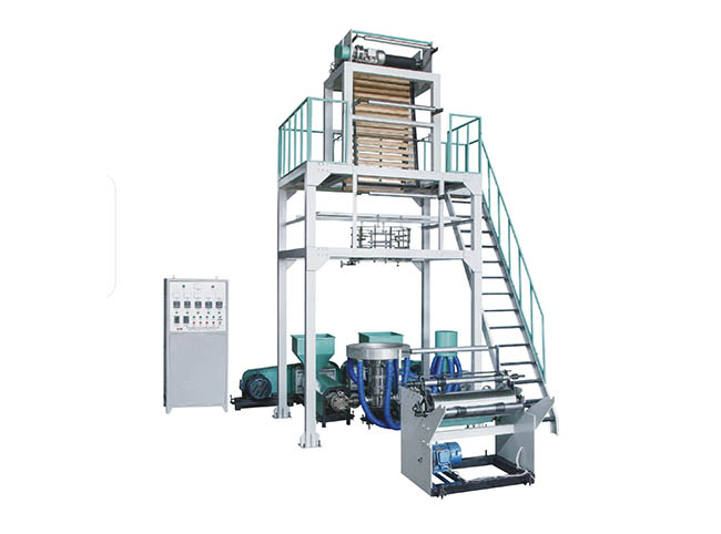 快(kuài)遞袋吹(chuī)膜機+製袋機(jī)+噴(pēn)膠機