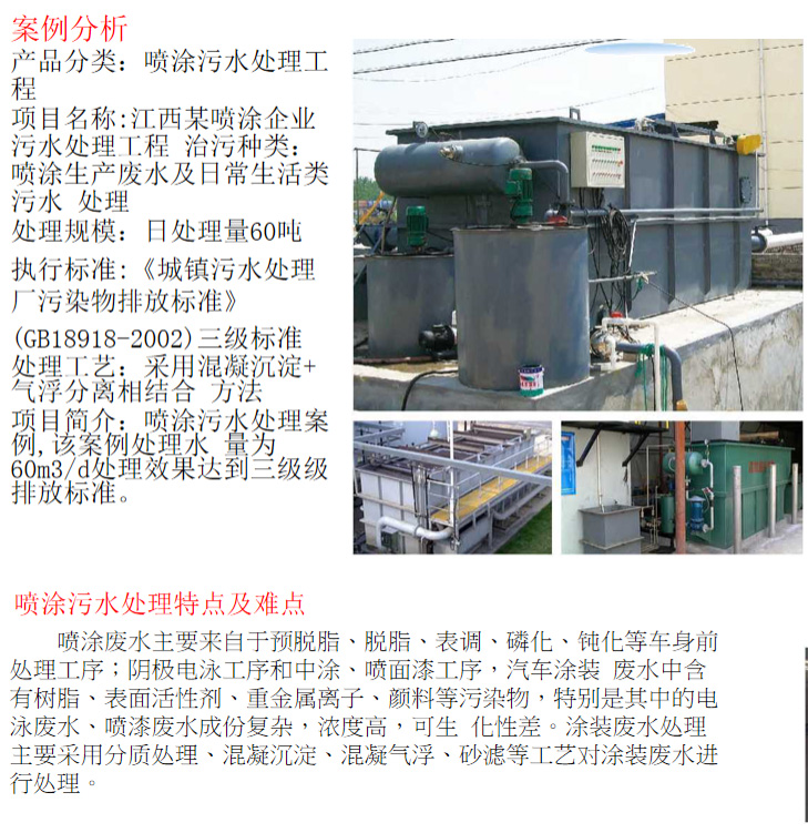 噴塗汙（wū）水處理工程(圖2)